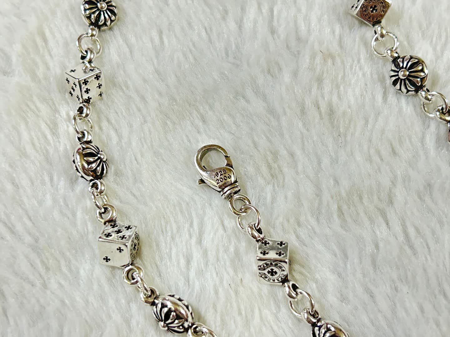 Chrome Hearts Silver Polishing Necklace